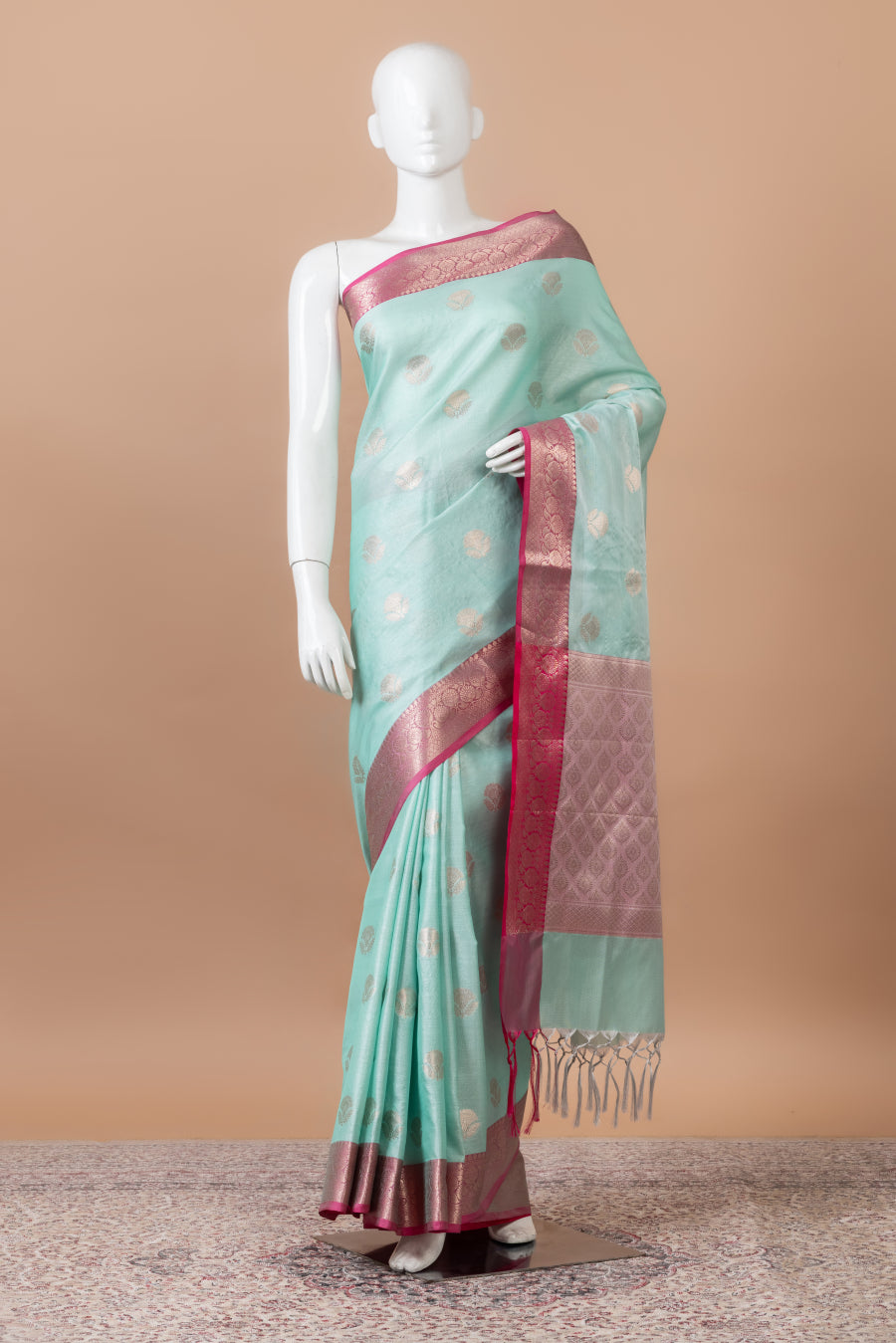 Kumud Banarasi Tissue Silk