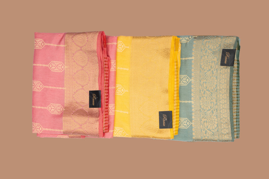 Vasanti Banarasi Chanderi Silk