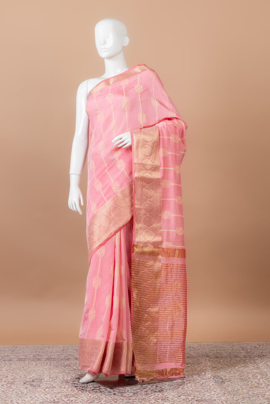 Vasanti Banarasi Chanderi Silk
