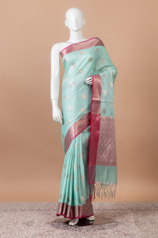 Kumud Banarasi Tissue Silk