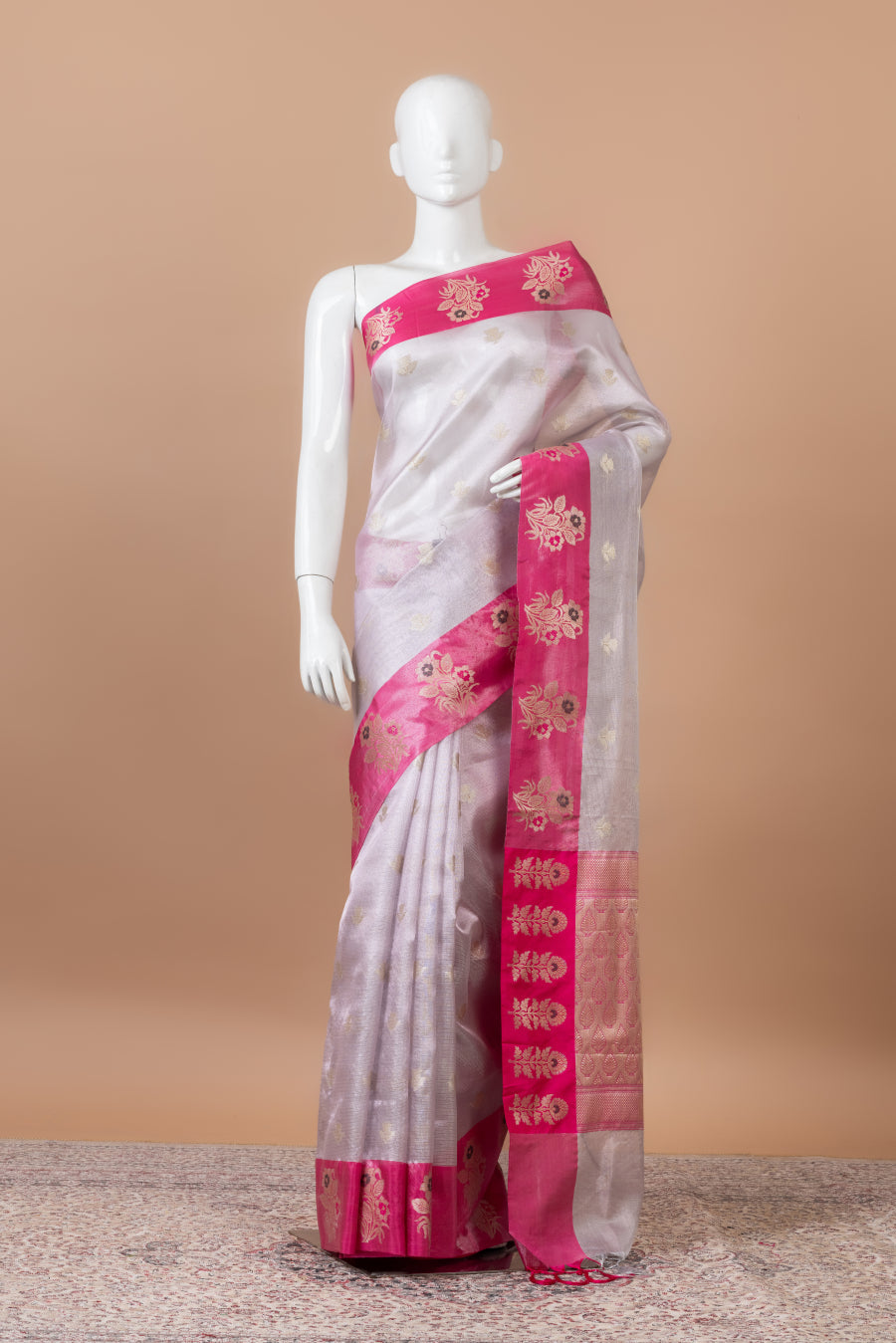 Neelkamal Banarasi Chanderi Silk