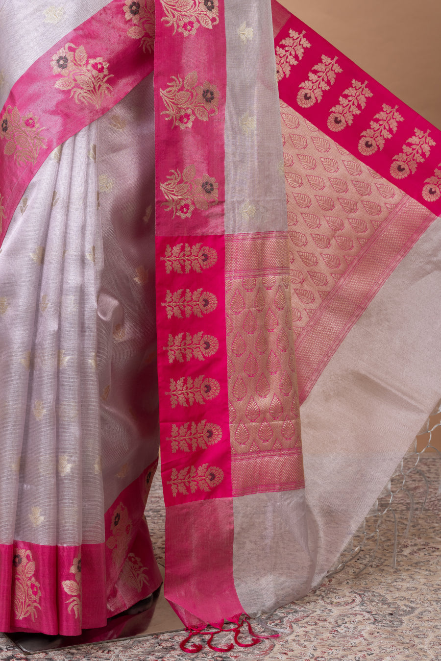 Neelkamal Banarasi Chanderi Silk