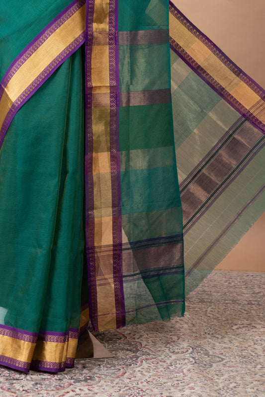 Meghdoot Maheswari with gold/purple border